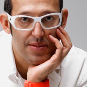 Karim Rashid, industrial designer with over 4000 designs in production