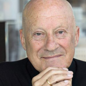 Norman Foster, architect of the Nomos table system and Cosmos collection for Tecno