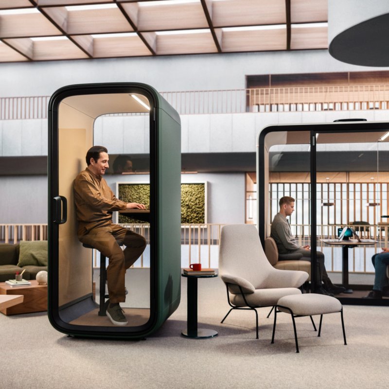Break area & kitchenette: where the office breathes