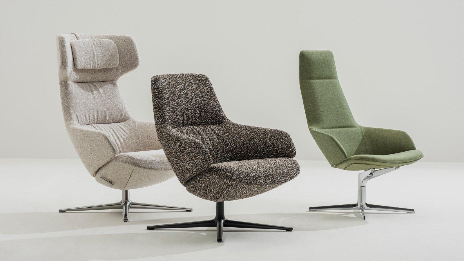 Aston executive armchair by Arper in an office