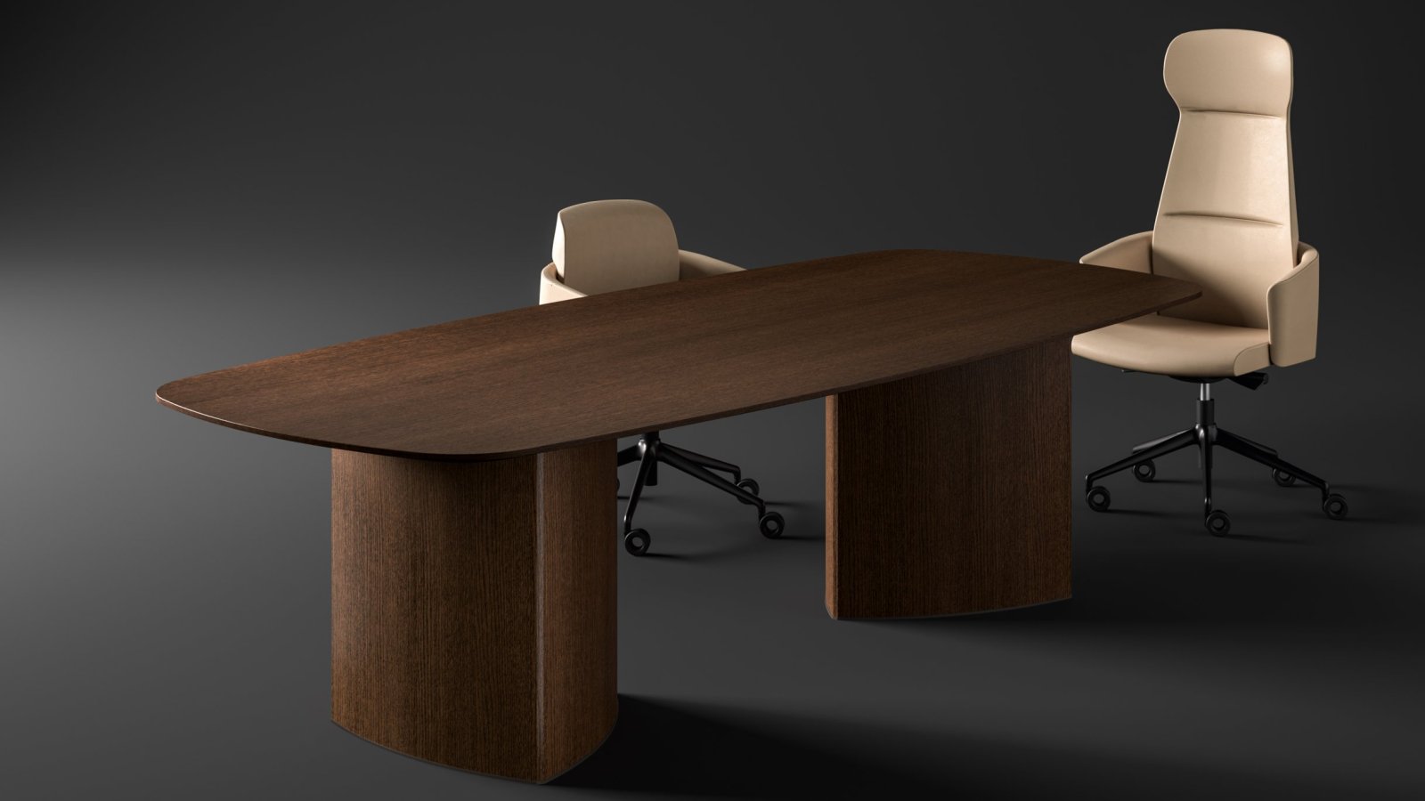 Trilo conference table by Bralco in a boardroom