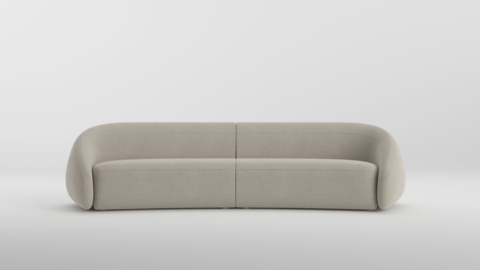 Apper armchair by LaCividina seen from the front on a natural ash base