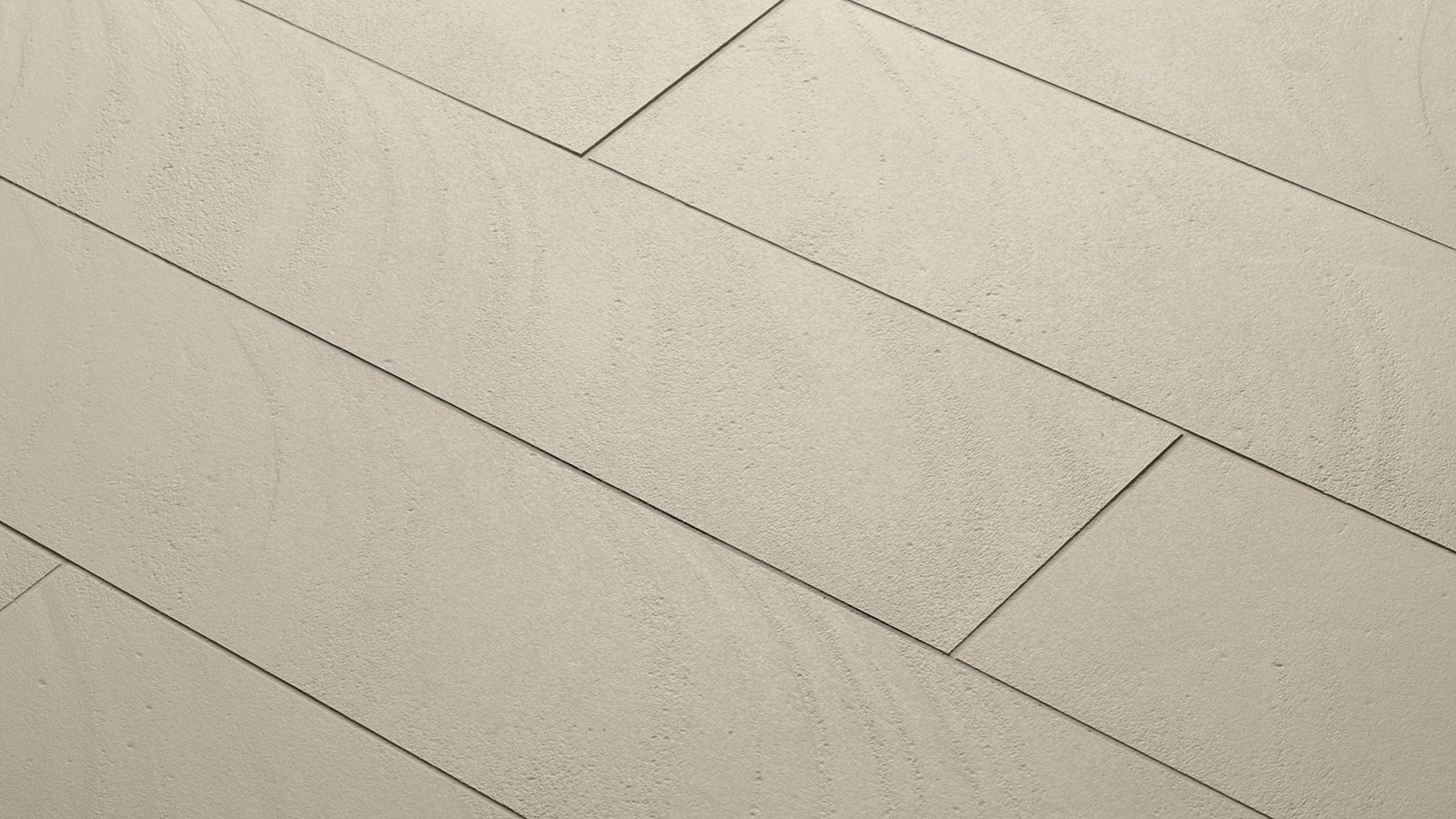Otto by Mutina porcelain stoneware planks laid straight in Salvia