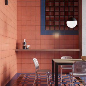 Square Black design drawn by Nathalie Du Pasquier for Mutina