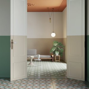 Cones design drawn by Nathalie Du Pasquier for Mutina