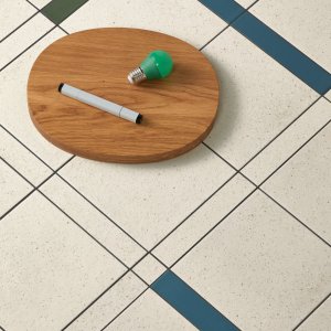 Time batten tile 3,9×20,5 cm in unglazed porcelain