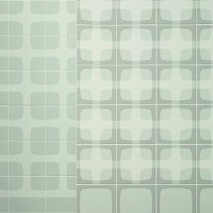 Betty T Shape tile by Mutina with graphic element