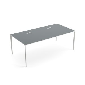 Four corner legs and four rails: the Nuur system by Arper