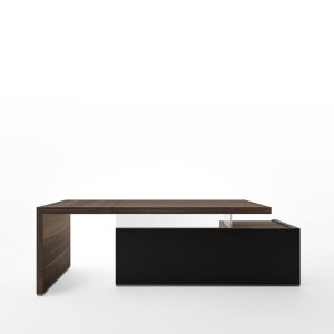 Bold58 pedestal drawer unit in Noce Boheme finish