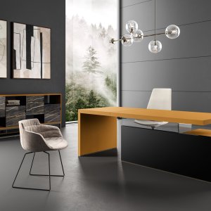 Finish palette of the Bold58 collection with Nero Jazz and Ottanio