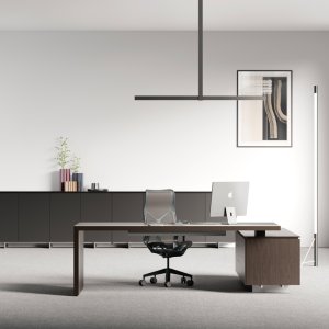 Contemporary executive desk Ar.tu by Archiutti with cantilever top