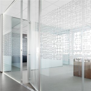Sliding door with full-length handle on an Archiutti www.60 wall