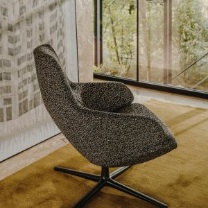 Two lounge chairs in a composition