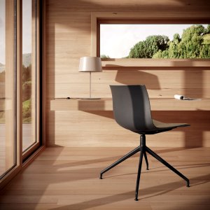 Iconic design chairs Catifa Carta around a meeting table