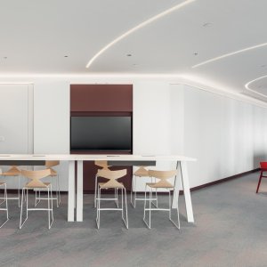 Cross as a shared work station in the office