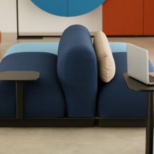 Two-seat Ralik module with backrest