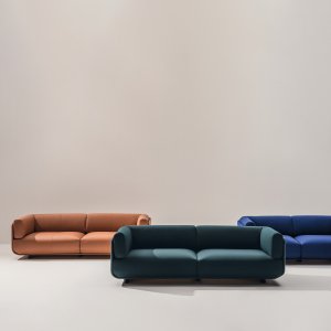 Sofas and lounge seating: Shaal with a 90 degree corner module