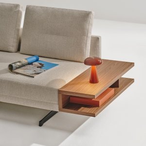 Fully upholstered Steeve sofa in fabric