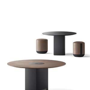 Meeting room furnished with the Trilo table by Bralco