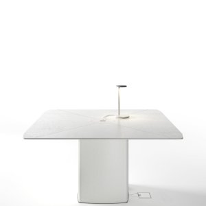 Trilo table top in Carbon oak finish