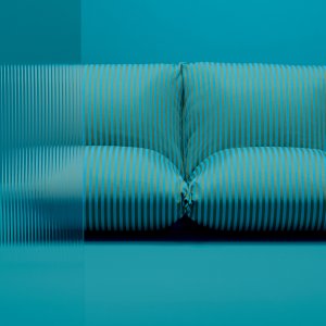 Brezza design chair by Alessandro Stabile in a garden setting