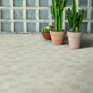 Mews 2x18 inch listels laid stack bond in a boardroom entrance