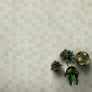 Mews skirting piece matching a Fog floor along a corridor