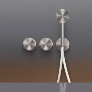 Giotto dual-handle tap in Light Gold special finish