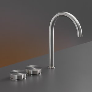 Circular rosette detail on a Giotto by Cea Design tap
