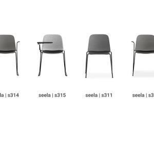 The four screws holding the Seela seat insert