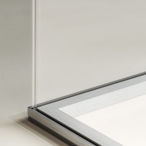 Glass sliding door of the Slender partition system