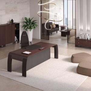 AlfaOmega cabinet with tempered glass doors and built-in digital safe