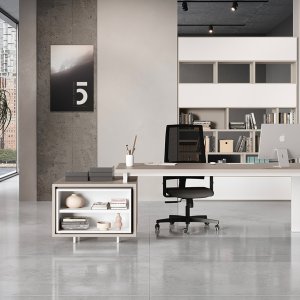 Meeting table of the GO collection without central overlay