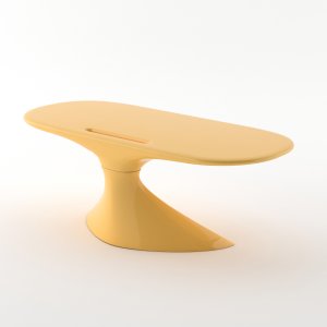 Continuous curve between top and side