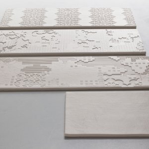 Floor in Bas-Relief Code 26.5x18 by Mutina