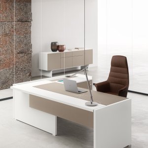 Oxford desk by DVO with X-shaped leg