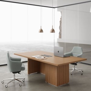 Coplanar return with top access of the Oxford desk