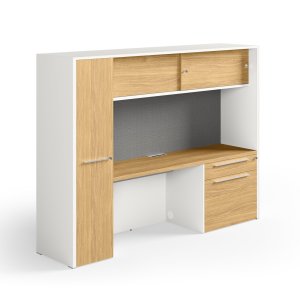 Oxford service unit with sliding door by DVO