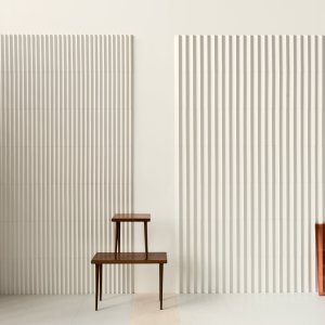 Rombini wall paired with the Pico floor by Mutina as in the catalogue