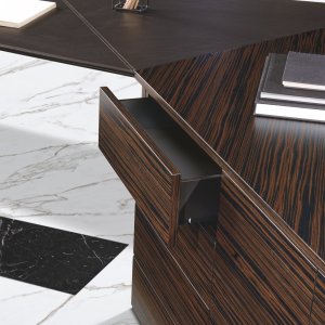 Boardroom furnished with the 530 cm Euclideo conference table