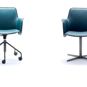 Electa BG swivel chair on five castors