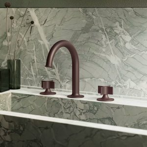 Side view of a Flora handle designed by Vincent Van Duysen