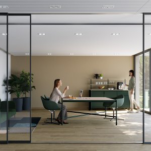 Recycling station modules of the Fluido collection by Martex