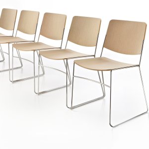 Folding writing tablet of the Link chair