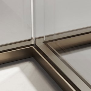 Detail of the 65.2 mm Slender profile by Citterio