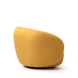 Hill armchair without armrests, 80 by 80 cm, seen from the front