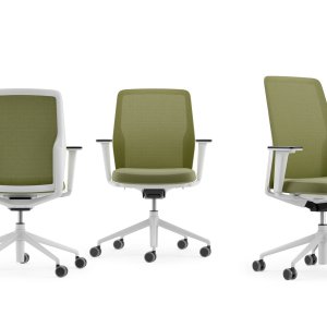 DuoChair task chair by ICF Office at a desk