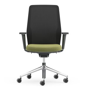 The Soft upholstered back of the Duo