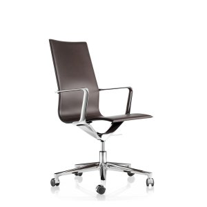 Exposed die-cast aluminium elements of Kuna Chair