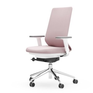 Pyla Quattro four-leg chair on castors in a meeting room